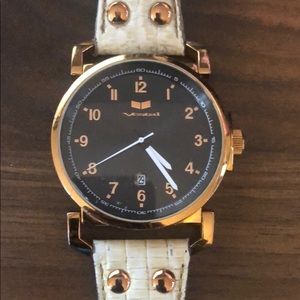 Vestal Observer Watch - gold/white/black